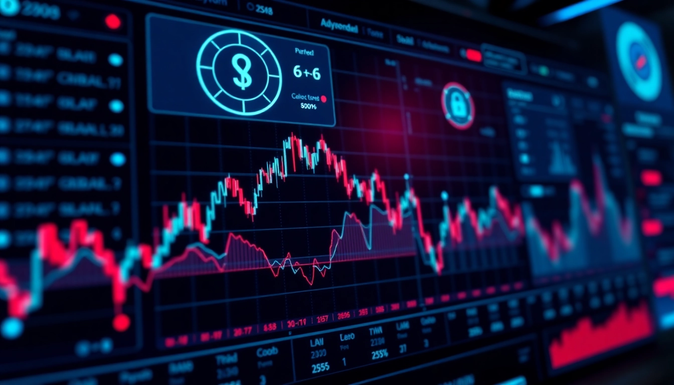 AICoin platform showcasing real-time crypto market charts and security features for traders and investors.