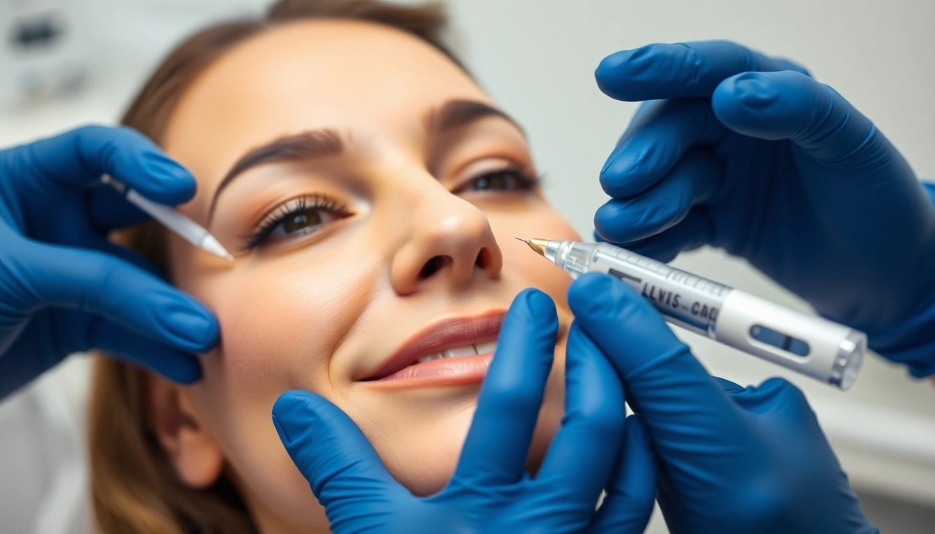Botox Zürich: Professional facial injection treatment in Zurich clinic, natural look