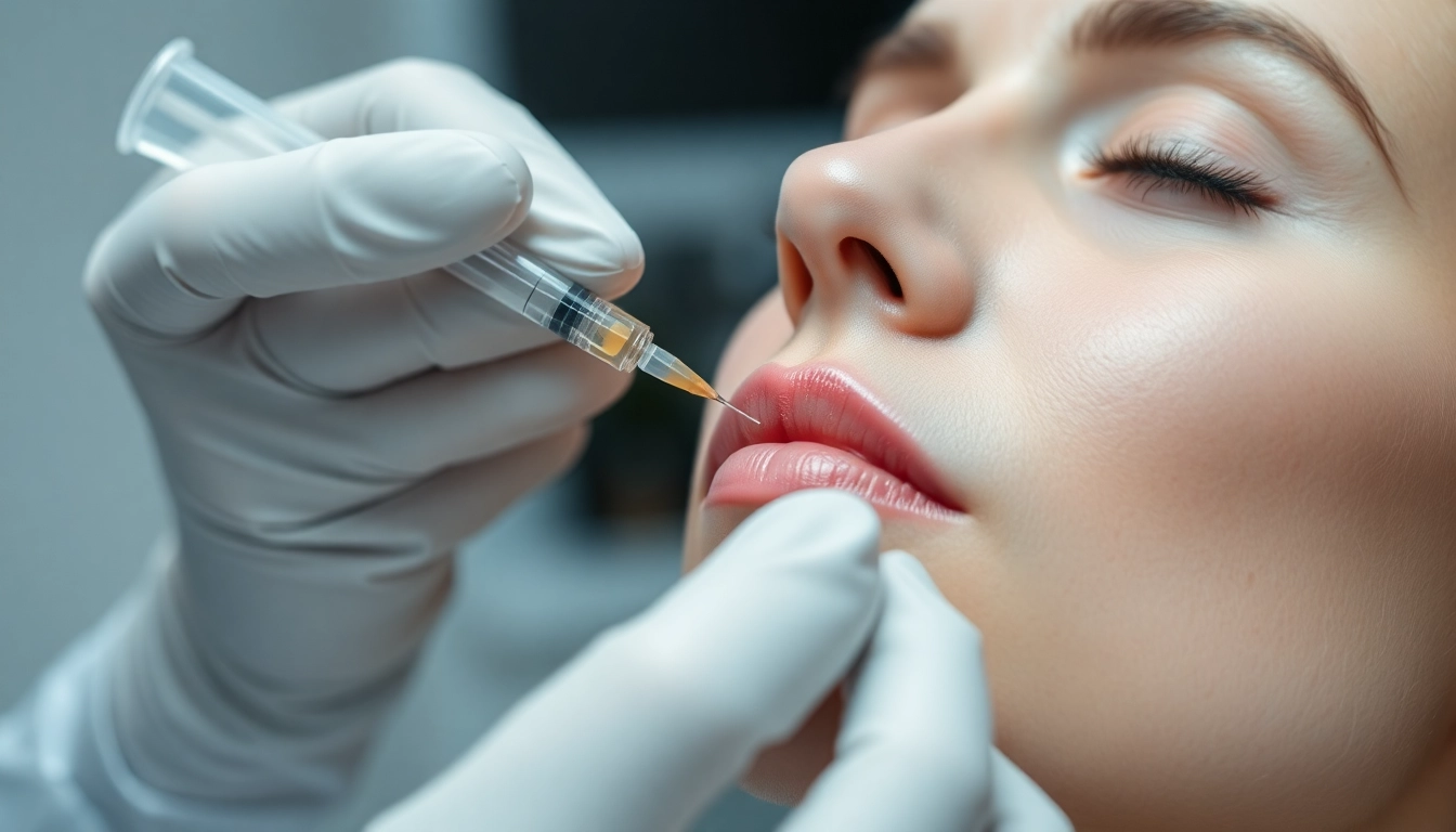 Effective Fettwegspritze Zürich treatment in modern clinic setting, showcasing expert injection technique.
